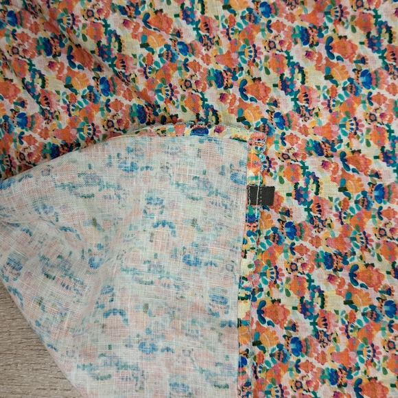 NWT OEUF 'Intense flowers' Bandana Scarf - Picture 6 of 6